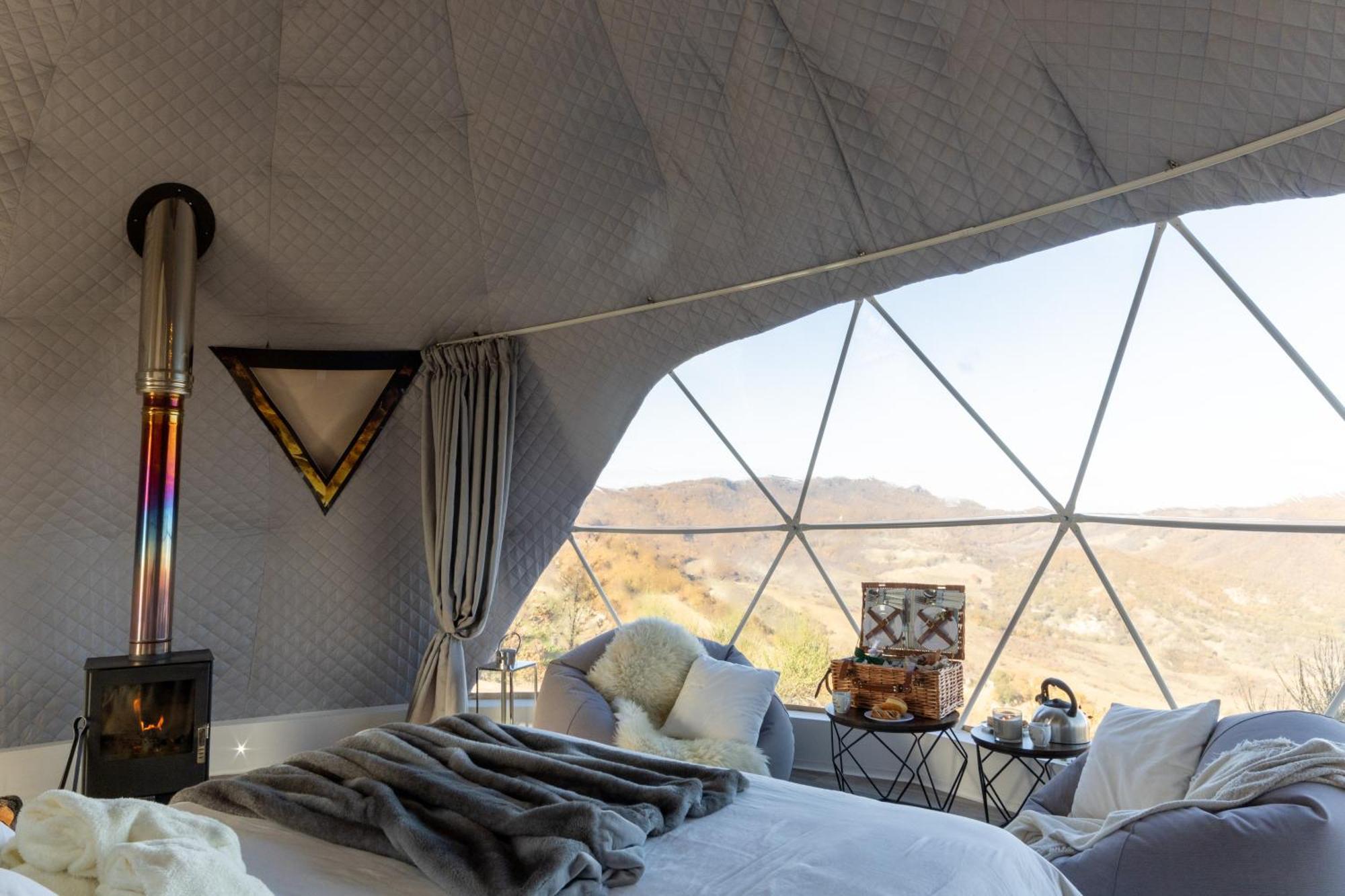 Hotel Aura - Glamping Experience Accettura Exterior foto