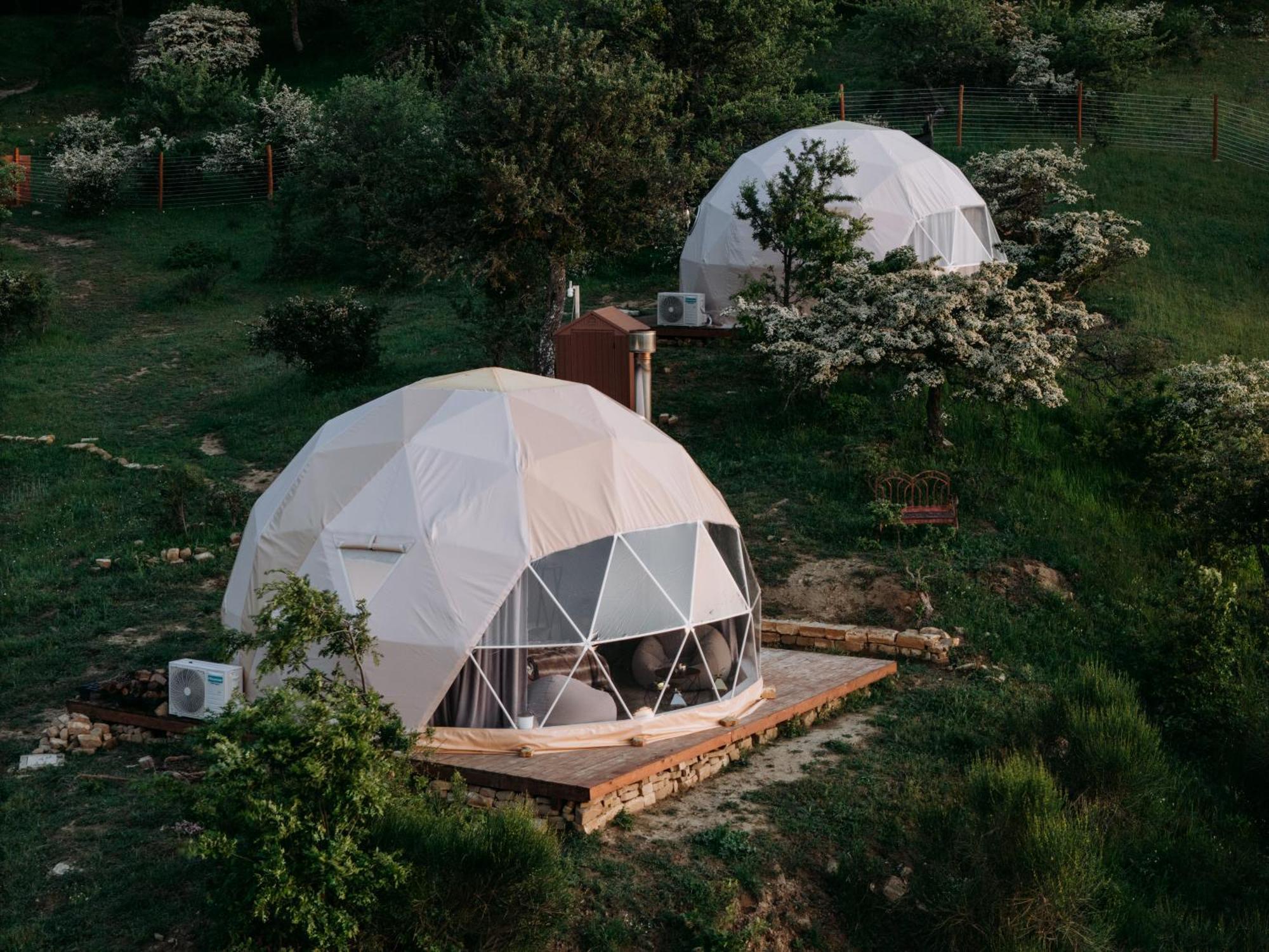 Hotel Aura - Glamping Experience Accettura Exterior foto